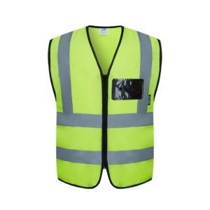 Colete reflector Defender verde