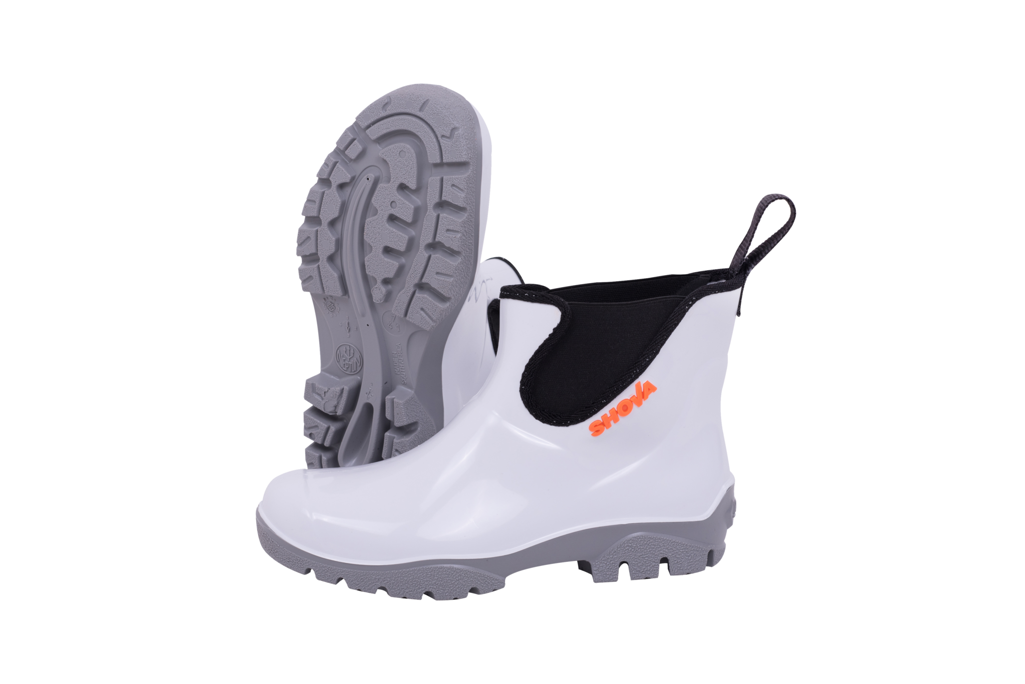 Bota Neptun Shova Chelsea PVC Branca - BLOK